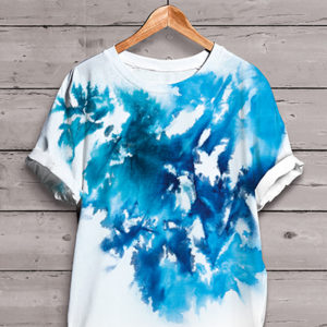 Peinture textile Fashion Spray - Bleu Ciel